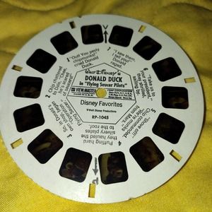 Donald Duck Flying Saucer RP 1045, Vintage, View Master